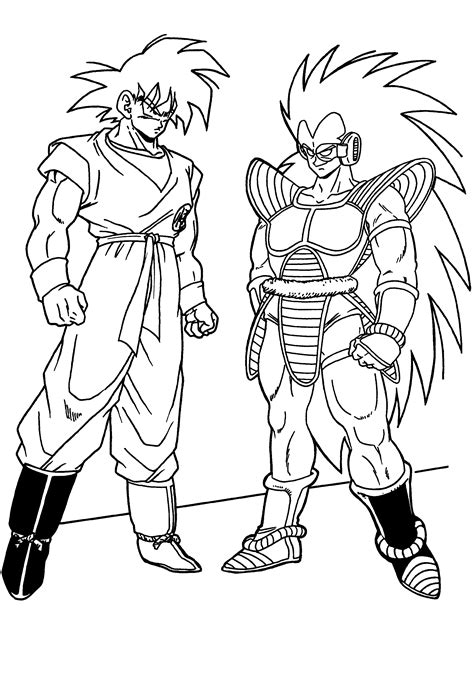 dragon ball z coloring page|dragon ball full color pdf.